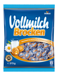 BUNTE WELT Storck vollmilch brocken, 325g