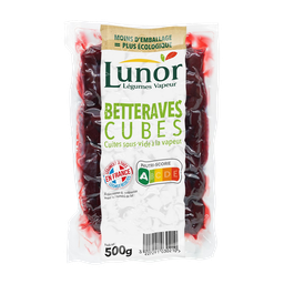 LUNOR Betteraves cubes
