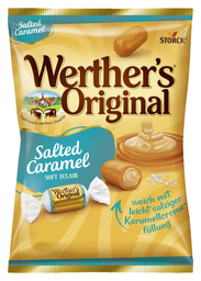 WERTHERS ORIGINAL Storck werther's original salted caramel soft eclair 180g