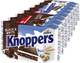 Storck Knoppers Black & White 8Er 200G