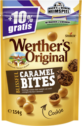 WERTHERS ORIGINAL Storck limited werther's original caramel bites cookie 154g