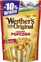WERTHERS ORIGINAL Storck limited werther's original popcorn classic caramel 154g