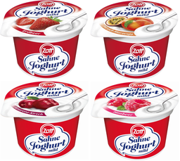 ZOTT gv sahne joghurt sortierung 100g, 20 pcs