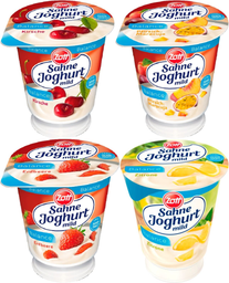 ZOTT sahne joghurt balance sortierung saison sommer 150g, 20 pcs