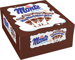 ZOTT ICE Monte Eis Cone Chocolate Hazelnut Ice Cream Cones 4 x 120 ml