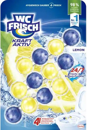 WC FRISCH Kraft-Aktiv Duftspüler Lemon 3x50 g
