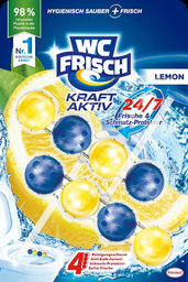 WC FRISCH Kraft-Aktiv Duftspüler Lemon 100 g
