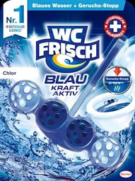 WC FRISCH Kraft-Aktiv Blauspüler Chlor 50 g
