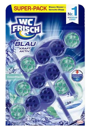WC FRISCH Kraft-Aktiv Blauspüler 3x50 g