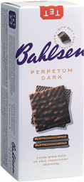 BAHLSEN Chocolate Wafers Edelherb 97 g