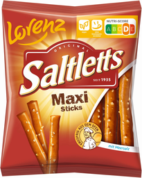 LORENZ saltletts maxi sticks 125g