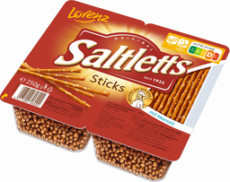 LORENZ saltletts sticks classic 250g, 24 pcs