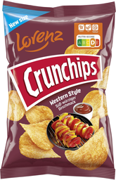 LORENZ crunchips western style 150g, 10 pcs