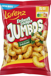 LORENZ erdnußlocken jumbos 150g, 11 pcs