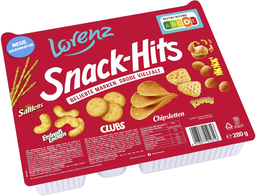 LORENZ snack hits 280g, 8 pcs