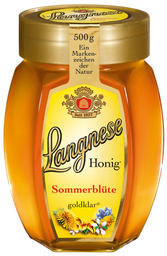 LANGNESE honig - feine auslese sommerblüten h. goldklar, 500g