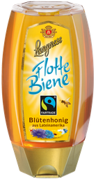 LANGNESE Honig Flotte Biene Fairtrade Blütenhonig Flüssig 250