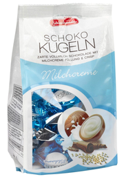 SCHLUCKWERDER Schoko-Kugeln Milchcreme 125 g