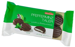 Pfefferminztaler In Zartbitterschokolade 250 g