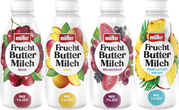MÜLLER Fruchtbuttermilch Sortierung 2, 500 g
