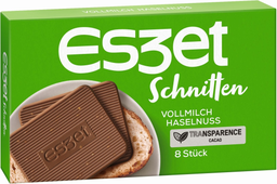SAROTTI eszet schnitten vollmilch haselnuss 75g