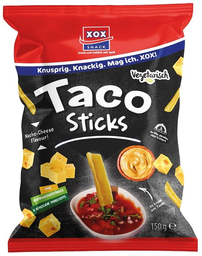 Xox Taco Sticks Nacho-Cheese 150 g
