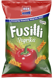 Xox Fusilli Paprika 125 g