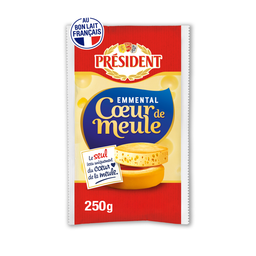 PRESIDENT Emmental Cœur de Meule Tendre et Fruité 250 g