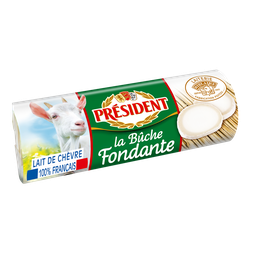 PRESIDENT Rolo de queijo de cabra pasteurizado 180 g