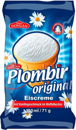 PLOMBIR original eiscreme vanillegeschmack 130ml