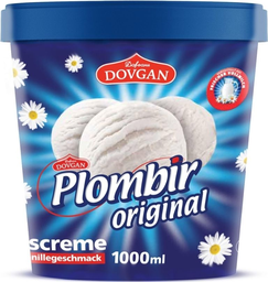 PLOMBIR eiscreme mit vanillegeschmack 1000ml