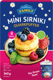 PLOMBIR Family mini cheese cakes sirniki 360g