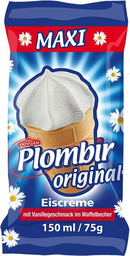 PLOMBIR maxi eiscreme mit vanillegeschmack 150ml