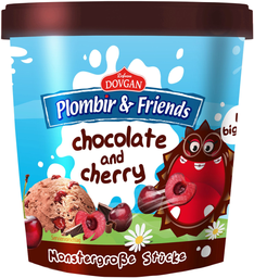 PLOMBIR & friends chocolate & cherry 400ml