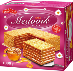 Medovik Biskuittorte Mit Creme Und Honig 1000 g