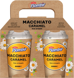 PLOMBIR Karamell Macchiato Ice Cream 2 x 220 ml
