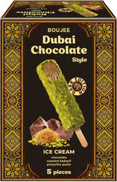BOUJEE DUBAI Gelados Chocolate Style Dark Edition 5 x 40 g