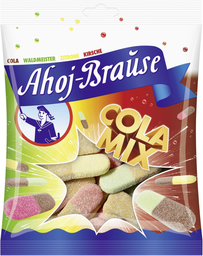 AHOJ-BRAUSE Kaubonbons Cola Mix Caramelos masticables 150 g