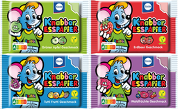 KÜCHLE knabber-esspapier 4-Farbig sort. je btl. eine farbe 25g, 25 pcs