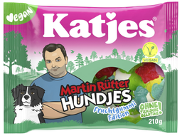 KATJES Hundjes Fruchtgummi 210 g