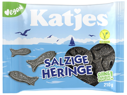 KATJES Salzige Heringe 210 g