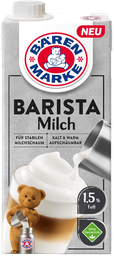 BÄRENMARKE Barista Milch 1,5% Fett 1000 ml