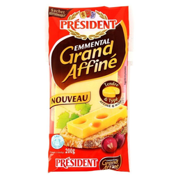PRESIDENT Emmental Grand Affiné 200 g