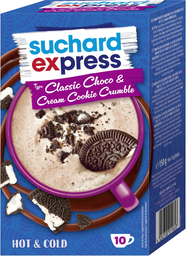 SUCHARD EXPRESS classic choco & cream cookie crumble sticks 10X15g