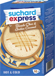 SUCHARD EXPRESS blonde choc & golden caramel sticks 10X15g