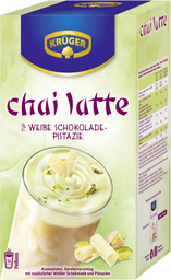 KRÜGER chai latte weiße schokolade-pistazie 10X25g