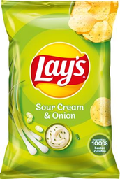 LAY'S sour cream & onion 150g
