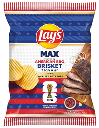 LAY'S max american bbq brisket 110g