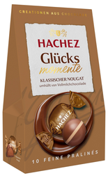 HACHEZ glücksmomente klassischer nougat 112g