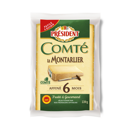 PRESIDENT Comté AOP Le Montarlier 220 g